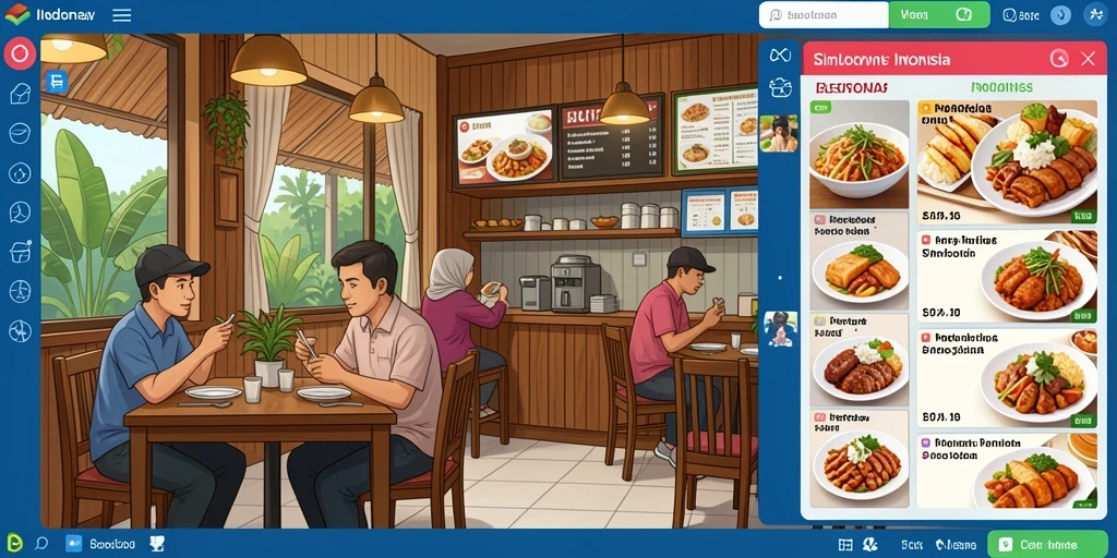 Tampilan antarmuka yang ramah pengguna.