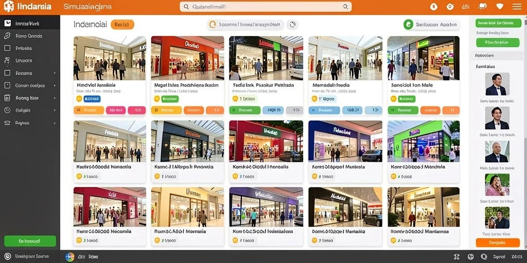 Screenshot menunjukkan tampilan awal yang menarik.