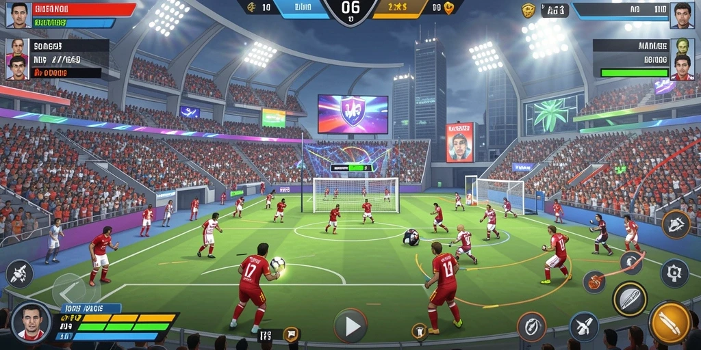 Tampilan antarmuka game yang menarik dan intuitif.
