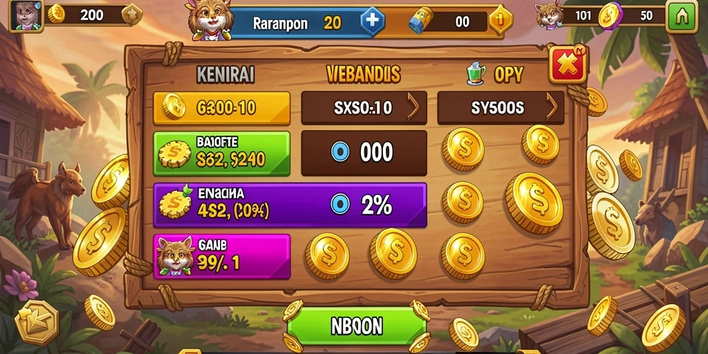 Tampilan antarmuka utama AAKASINO yang menarik.