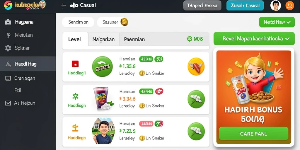 Tampilan antarmuka yang ramah pengguna dan mudah dinavigasi.