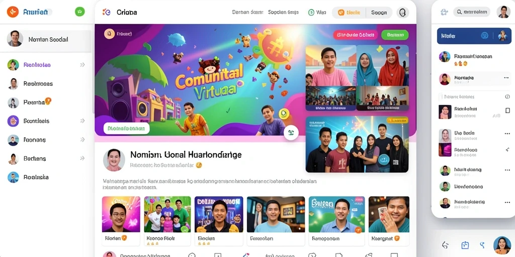 Tampilan antarmuka yang menarik dan user-friendly.