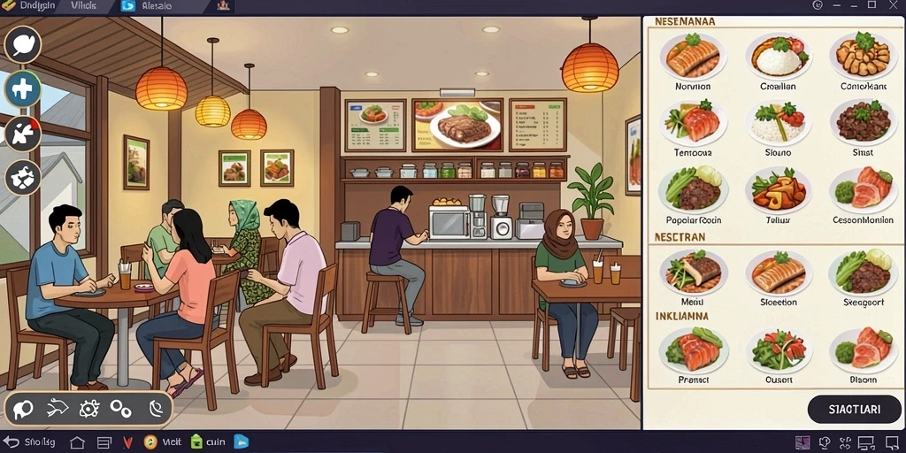 Tampilan menarik dengan tema slot yang beragam.