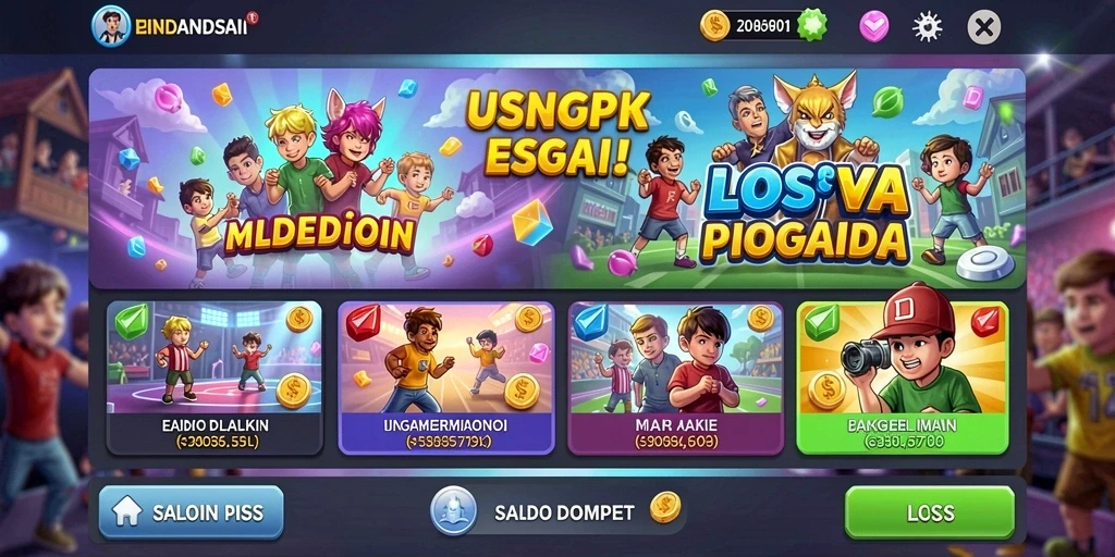 Tampilan antarmuka yang intuitif dan menarik.