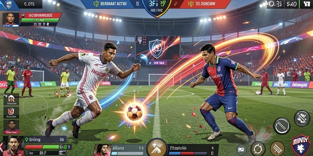 Tampilan permainan yang menarik dan interaktif.