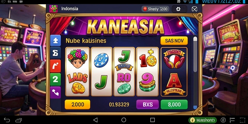 Tampilan grafis yang memukau dari slot petualangan.