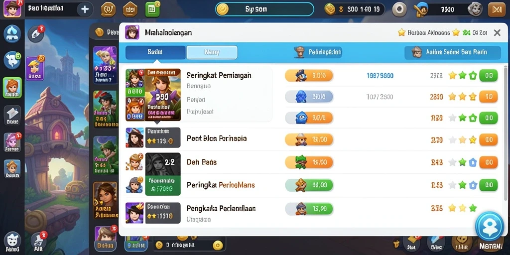 Screenshot H03 menunjukkan dunia petualangan yang menakjubkan.