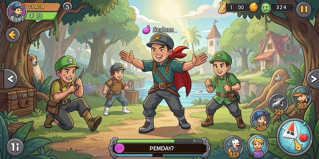 Tampilan antarmuka yang menarik untuk pengguna.