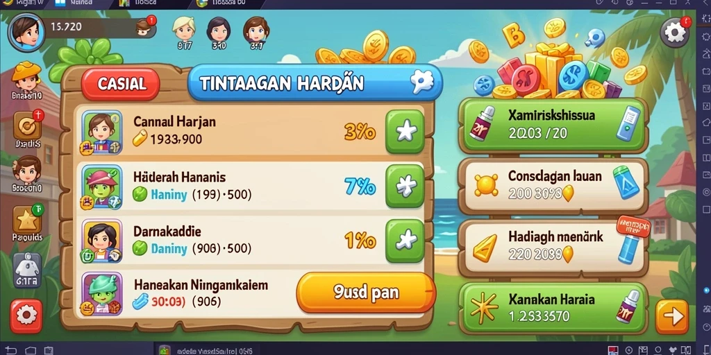 Tangkapan layar menunjukkan tampilan utama aplikasi NANASTOTO.