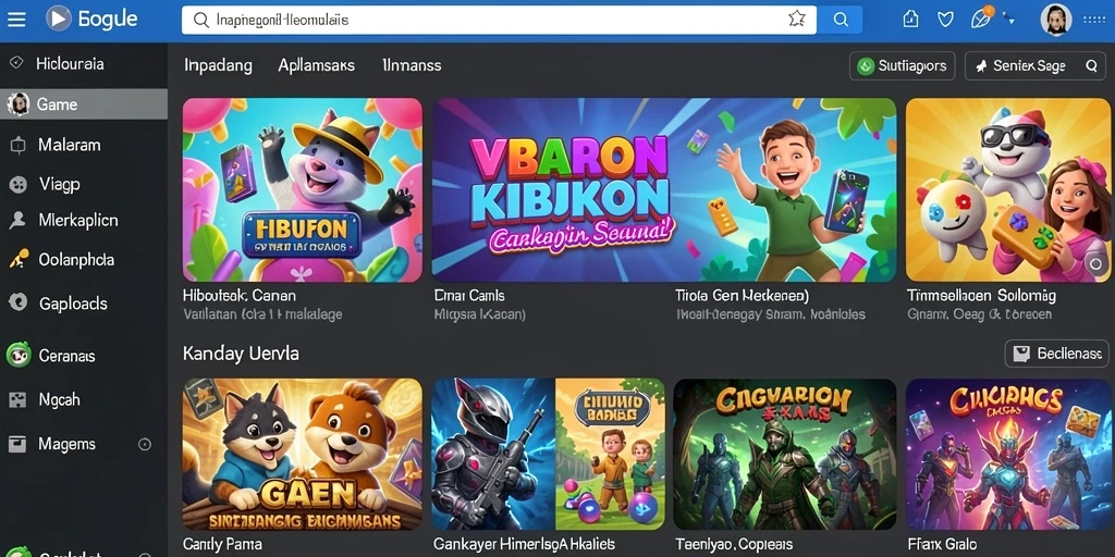 Screenshot menunjukkan tampilan awal yang menarik dari PRIMA77.