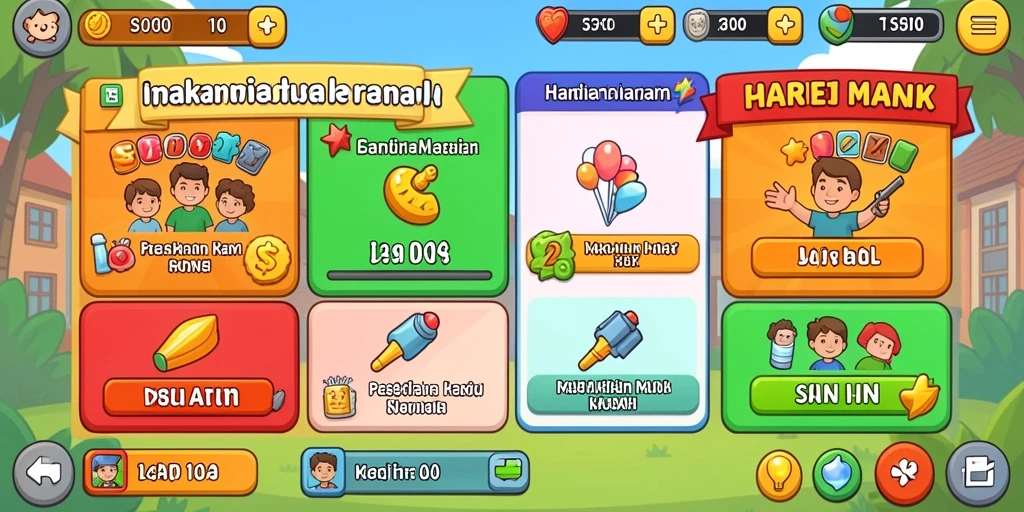 Tampilan antarmuka pengguna yang intuitif dan menarik.