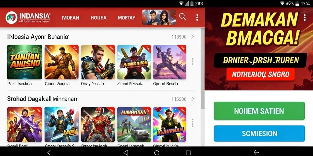 Tampilan antarmuka yang user-friendly dan intuitif.