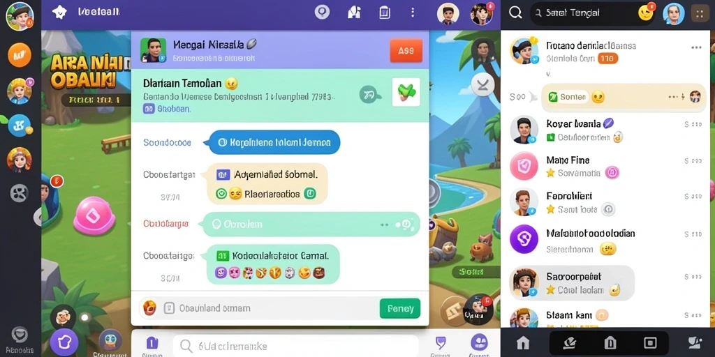 Tampilan antarmuka aplikasi yang menarik dan mudah digunakan.