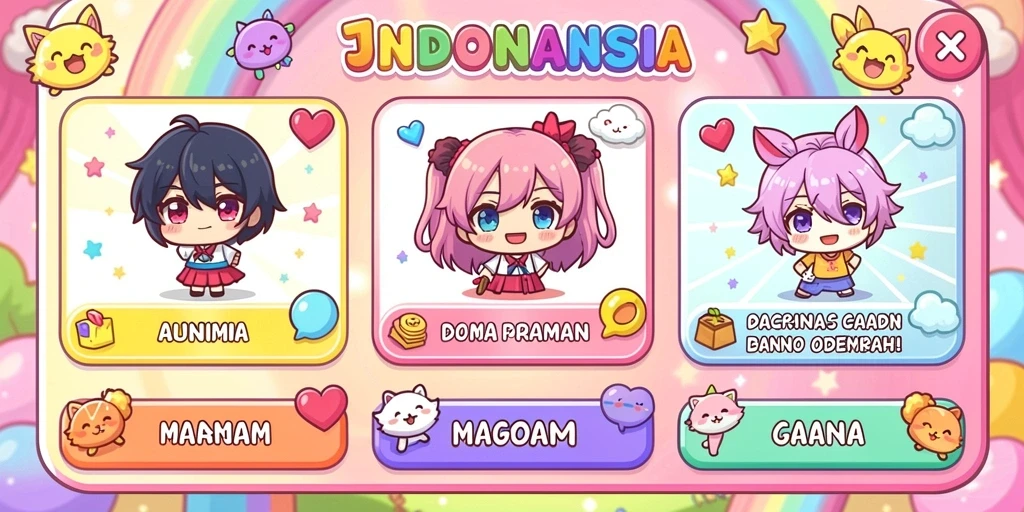 Tampilan antarmuka WAKTOGEL yang menarik dan mudah dinavigasi.